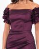 Xscape Evenings Xscape Evenings Off the Shoulder Taffeta Sheath Gown - 3