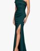 Xscape Evenings Xscape Evenings One-Shoulder Knit Gown - 3