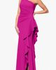 Xscape Evenings Xscape Evenings One-Shoulder Ruffle Scuba Crepe Gown - 3