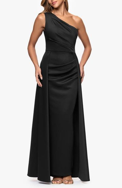 Xscape Evenings Xscape Evenings One-Shoulder Scuba Crepe Evening Gown