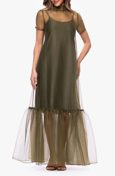 Xscape Evenings Xscape Evenings Organza Overlay Gown
