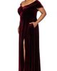 Xscape Evenings Xscape Evenings Portrait Collar Velvet Gown - 3
