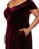 Xscape Evenings Xscape Evenings Portrait Collar Velvet Gown - 4