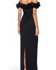 Xscape Evenings Xscape Evenings Ruffle Detail Crepw Body-Con Gown - 2