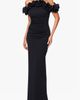 Xscape Evenings Xscape Evenings Ruffle Detail Crepw Body-Con Gown - 3