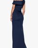 Xscape Evenings Xscape Evenings Ruffle One-Shoulder Scuba Knit Gown - 2