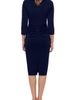 Xscape Evenings Xscape Evenings Ruffle Scuba Knit Cocktail Dress - 2