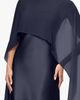 Xscape Evenings Xscape Evenings Satin Gown with Chiffon Overlay - 4