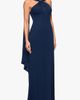 Xscape Evenings Xscape Evenings Scarf Detail Halter Neck Gown - 3