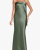 Xscape Evenings Xscape Evenings Strapless Satin Gown & Chiffon Scarf - 1