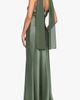 Xscape Evenings Xscape Evenings Strapless Satin Gown & Chiffon Scarf - 2