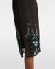 Xu Zhi Xu Zhi Beaded jersey midi skirt - 5