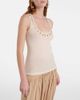 Xu Zhi Xu Zhi Beaded wool tank top - 3