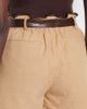 Xu Zhi Xu Zhi Belted faux leather-trimmed shorts - 5