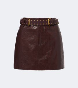 Xu Zhi Xu Zhi Belted miniskirt