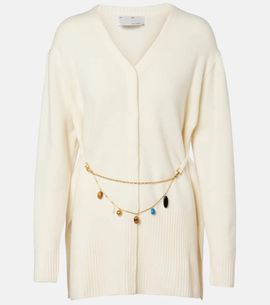 Xu Zhi Xu Zhi Belted wool cardigan