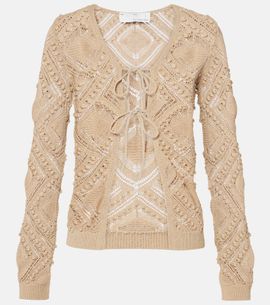 Xu Zhi Xu Zhi Crochet lace cardigan