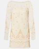 Xu Zhi Xu Zhi Embellished chiffon minidress - 1