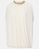 Xu Zhi Xu Zhi Embellished draped minidress - 1