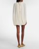 Xu Zhi Xu Zhi Embellished draped minidress - 3
