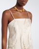 Xu Zhi Xu Zhi Embellished fringed minidress - 3
