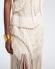 Xu Zhi Xu Zhi Embellished fringed minidress - 5