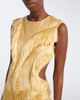 Xu Zhi Xu Zhi Embellished fringed open-back minidress - 3