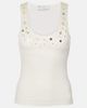 Xu Zhi Xu Zhi Embellished tank top - 1