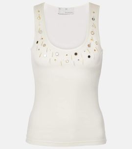 Xu Zhi Xu Zhi Embellished tank top