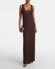 Xu Zhi Xu Zhi Embellished wool-blend maxi dress - 2