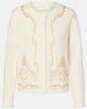 Xu Zhi Xu Zhi Embellished wool cardigan - 1