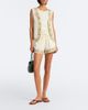 Xu Zhi Xu Zhi Embroidered silk and linen vest - 5