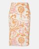 Xu Zhi Xu Zhi Embroidered velvet and tulle midi skirt - 1