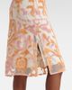 Xu Zhi Xu Zhi Embroidered velvet and tulle midi skirt - 5