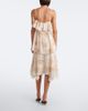 Xu Zhi Xu Zhi Floral asymmetric lace-trimmed midi skirt - 6