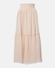 Xu Zhi Xu Zhi Gathered chiffon maxi skirt - 1