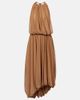 Xu Zhi Xu Zhi Gathered open-back midi dress - 1