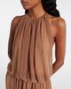 Xu Zhi Xu Zhi Gathered open-back midi dress - 4