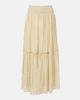 Xu Zhi Xu Zhi Gathered striped silk-blend maxi skirt - 1