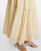 Xu Zhi Xu Zhi Gathered striped silk-blend maxi skirt - 5