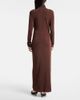Xu Zhi Xu Zhi Gathered turtleneck maxi dress - 3