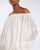 Xu Zhi Xu Zhi Lace-trimmed off-shoulder top - 3