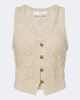 Xu Zhi Xu Zhi Open-knit sweater vest - 1