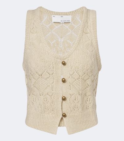 Xu Zhi Xu Zhi Open-knit sweater vest