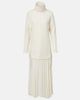 Xu Zhi Xu Zhi Paneled wool-blend maxi dress - 1