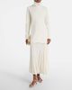 Xu Zhi Xu Zhi Paneled wool-blend maxi dress - 2