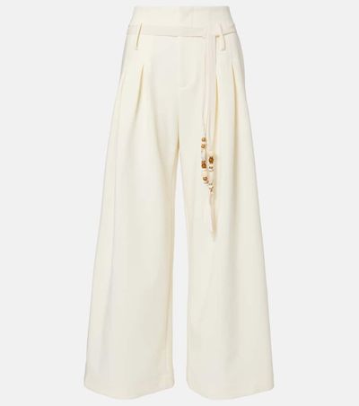 Xu Zhi Xu Zhi Pleated high-rise wide-leg pants
