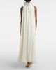 Xu Zhi Xu Zhi Polka-dot silk-blend maxi dress - 3