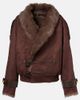 Xu Zhi Xu Zhi Reversible faux fur jacket - 1
