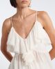 Xu Zhi Xu Zhi Ruffled lace-trimmed top - 3